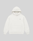 After The Effort Hoodie in white — front view