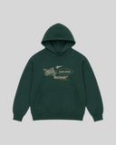 Egyptian Division Hoodie in green — front view