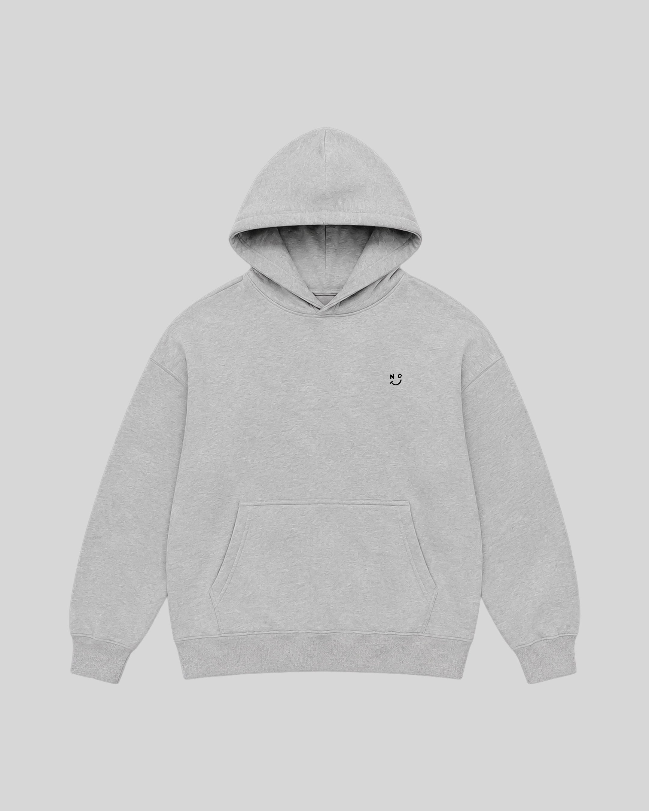 NOTART Basic Hoodie — grey front