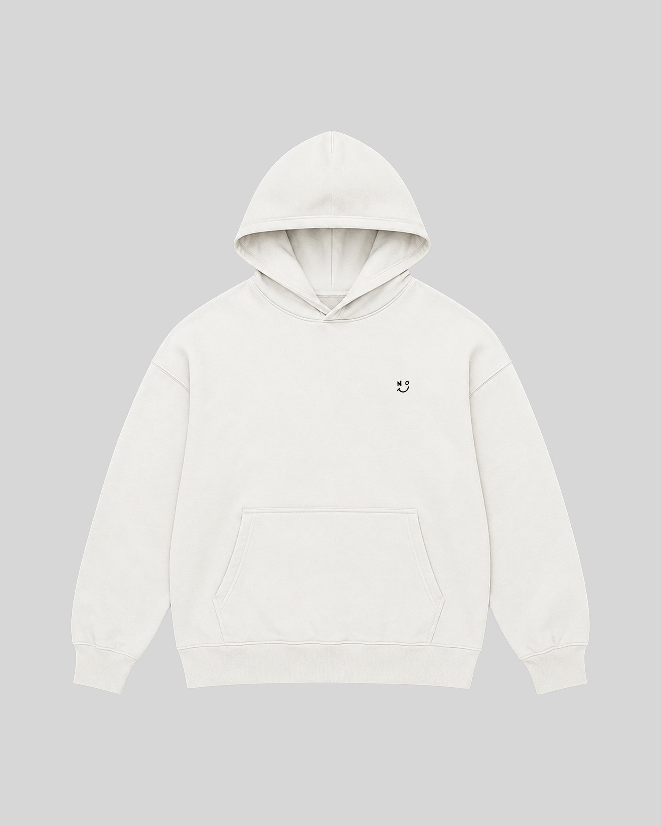 NOTART Basic Hoodie — white front