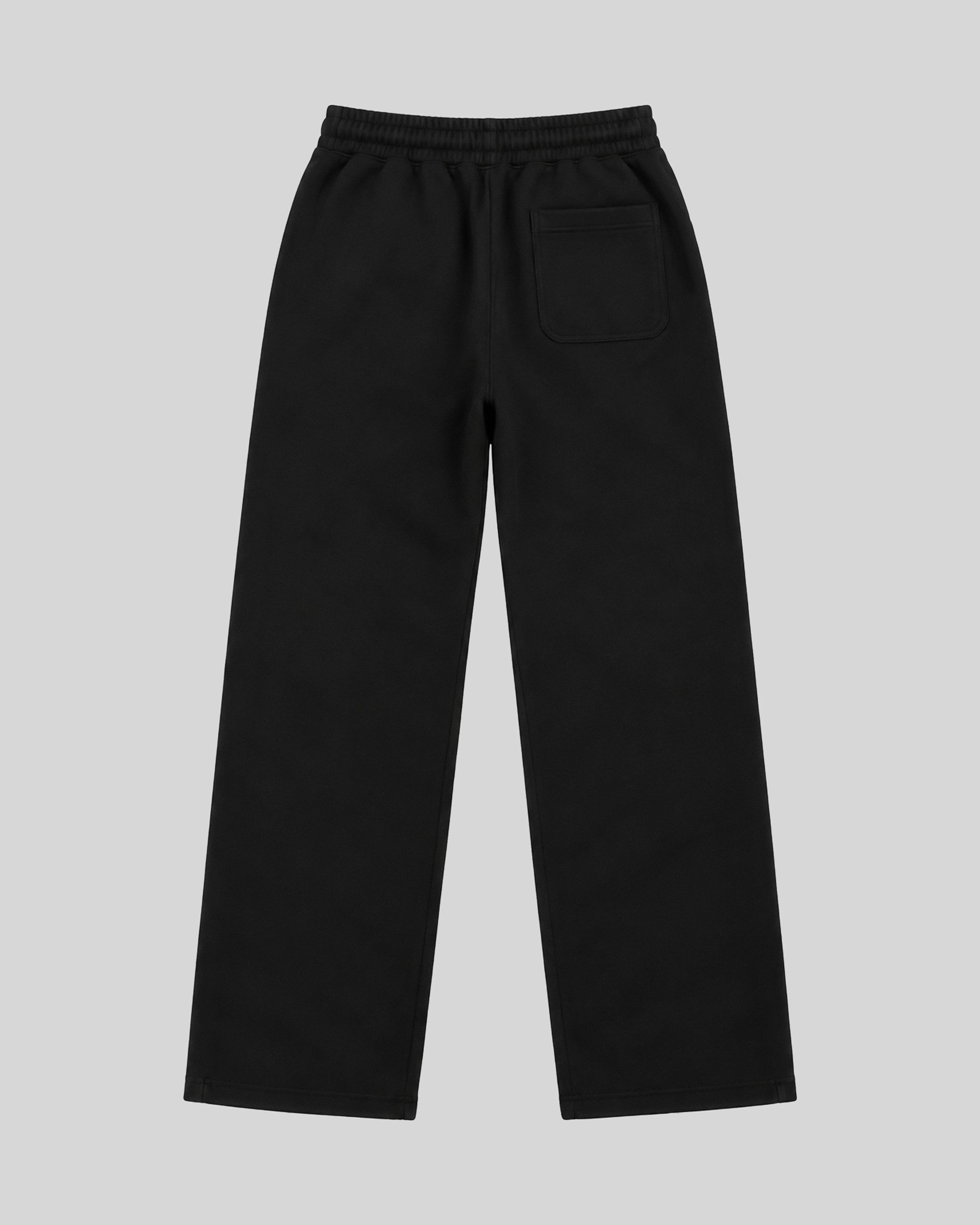 NOTART Basic Sweatpants — back black