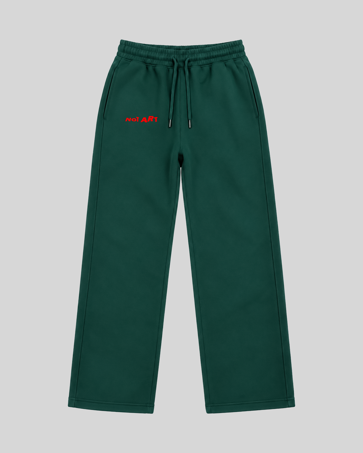 NOTART Basic Sweatpants — front green