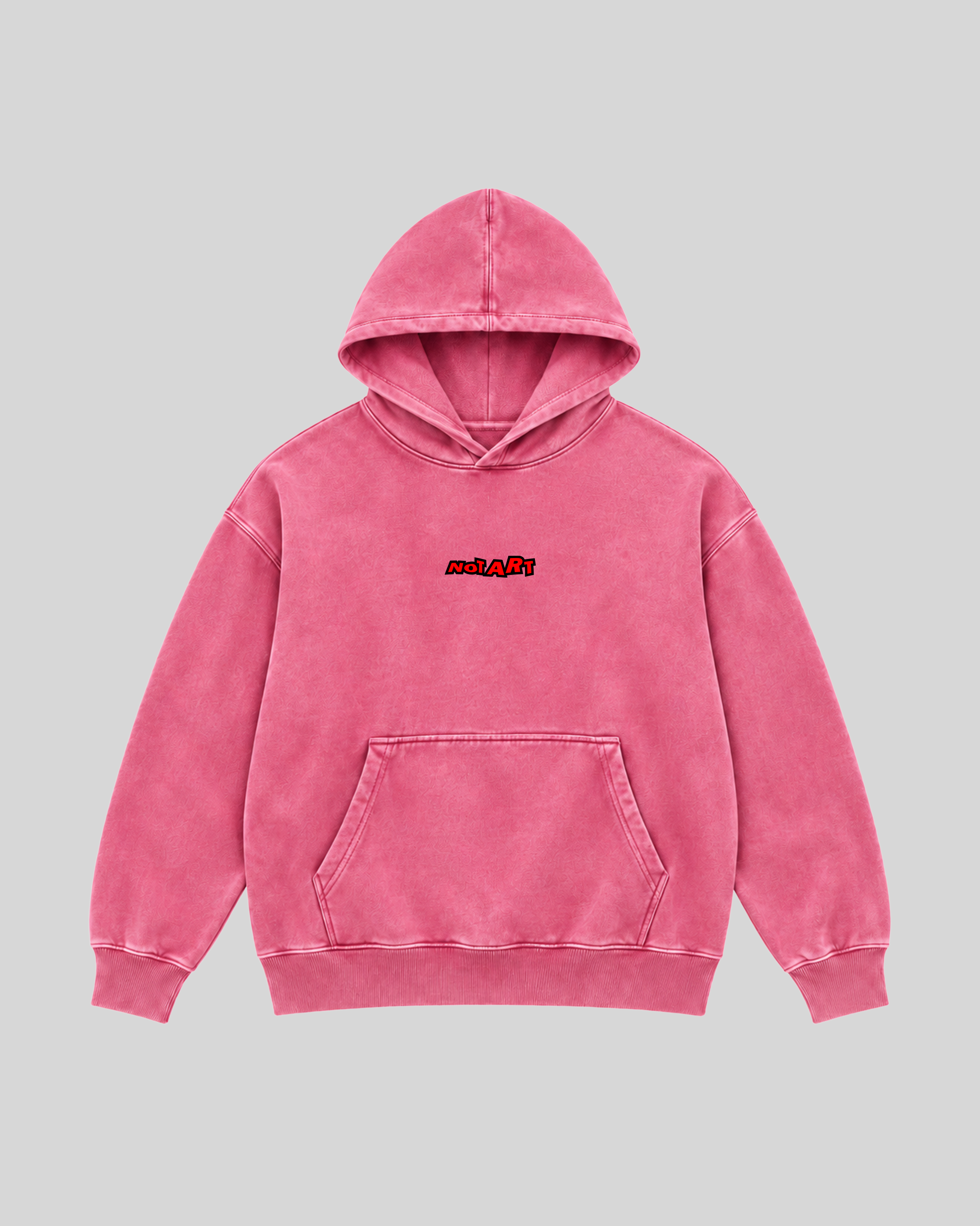 NOTART Original Washed Hoodie 1 Front PINK
