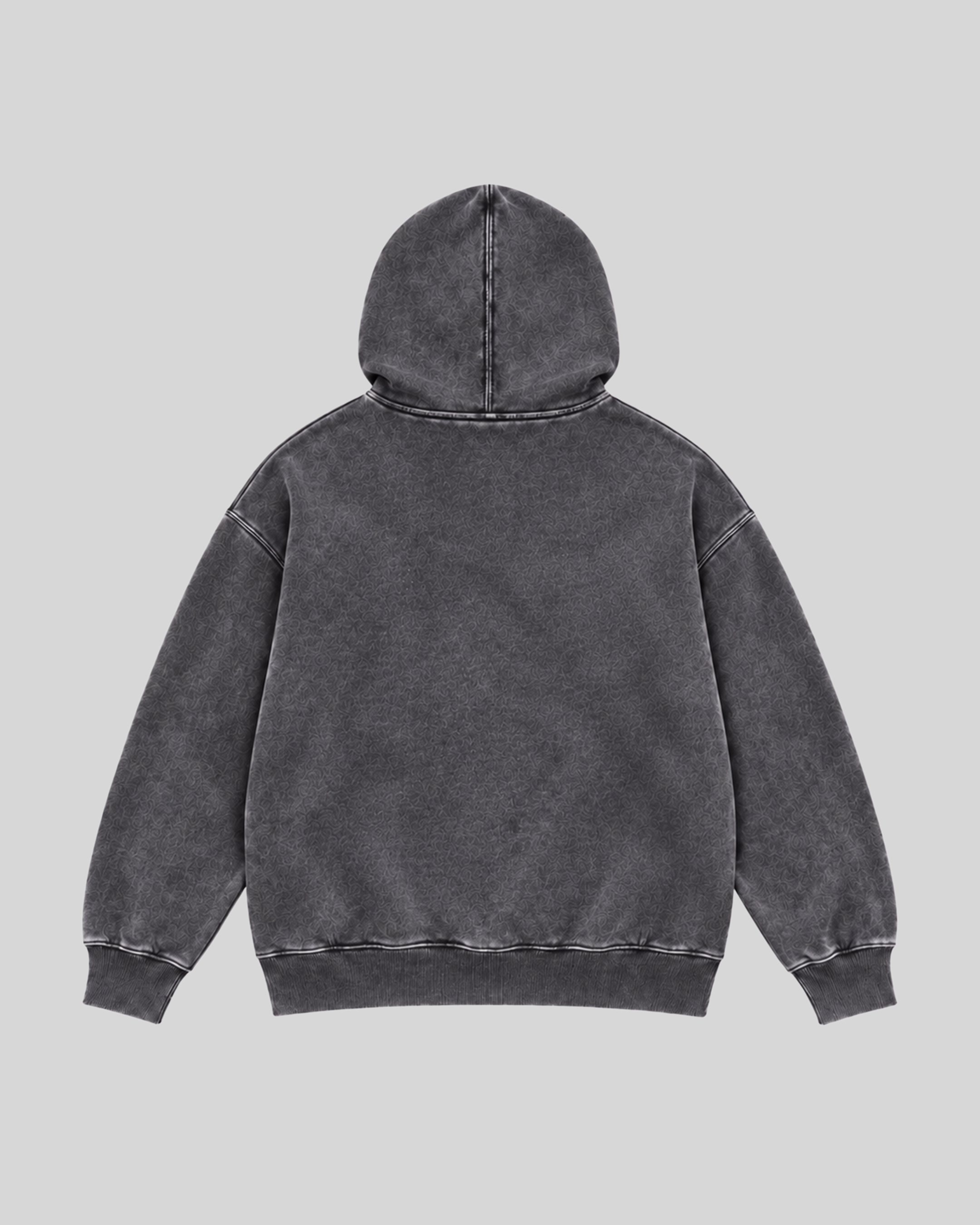 NOTART Original Washed Hoodie 4 Back DARK GREY