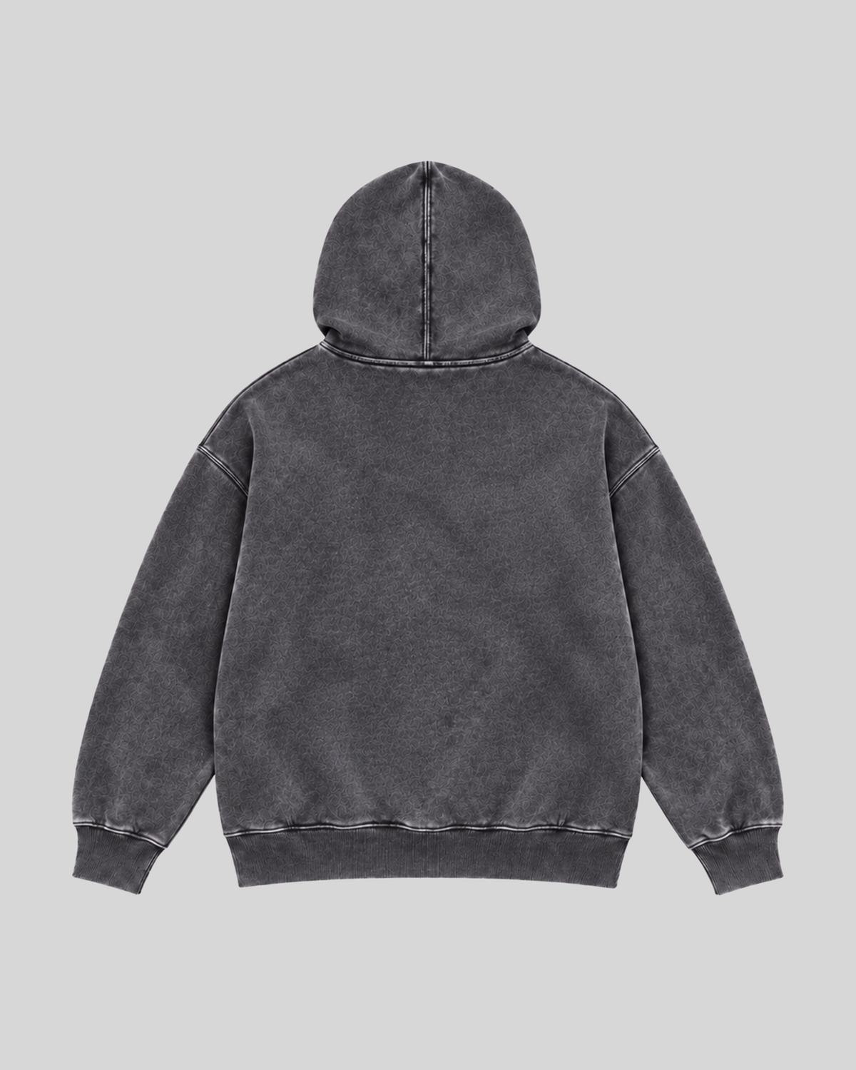 NOTART Original Washed Hoodie 4 Back DARK GREY