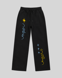 Take Your Time Sweatpants — front black