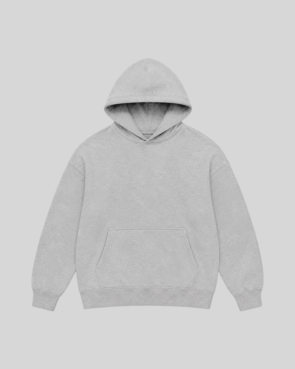 NOTART Original Hoodie in grey, front view