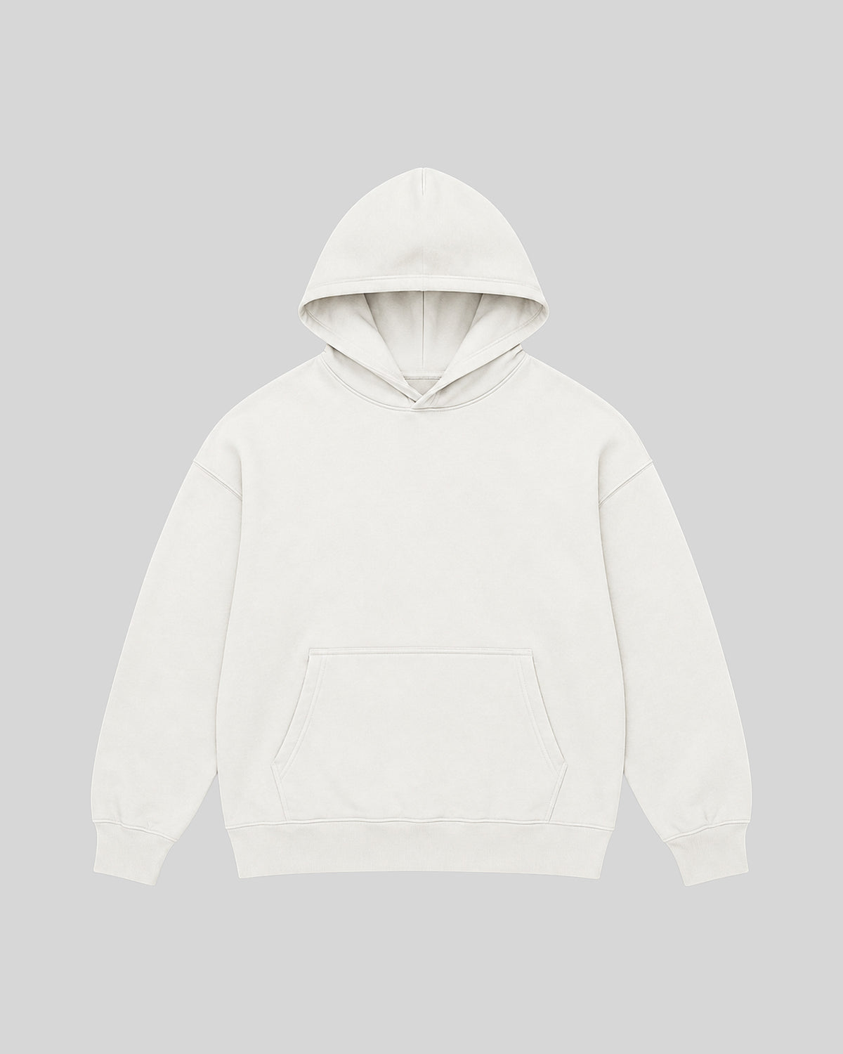NOTART Original Hoodie in white, front view
