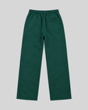 Trust Nothing Sweatpants — back green